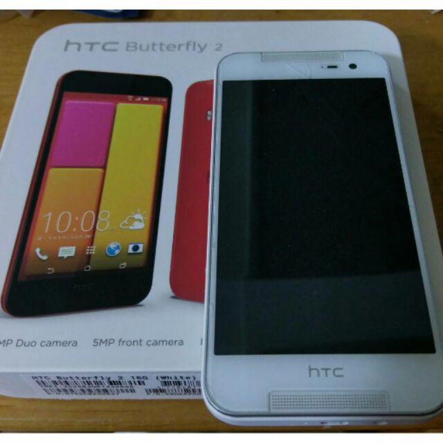 二手 HTC Butterfly2 蝴蝶2 白色 16GB