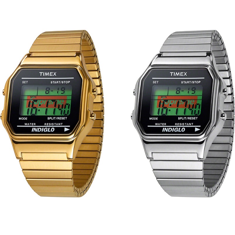 supreme timex silver