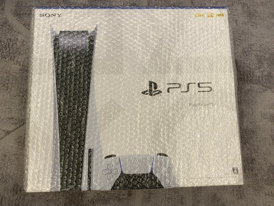 日本直送SONY 索尼PlayStation5 CFI-1000A01 PS5 主機光碟版全新未開封 