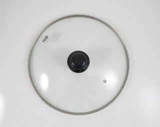 32cm汽孔強化玻璃鍋蓋~台灣製