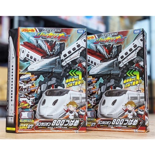 優惠促銷【TAKARA TOMY】多美PLARAIL 新幹線變形機器人 DXS07 800 燕子號 新幹線機器人 電車