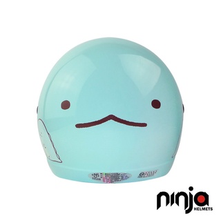 【ninja華泰安全帽】角落小夥伴 蜥蜴大臉 4/3半罩 兒童安全帽/856SG-2/857SG-2
