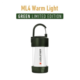 LED LENSER ML4 專業充電式照明燈/露營燈 黃光 300流明 限量版森林綠 / 502907