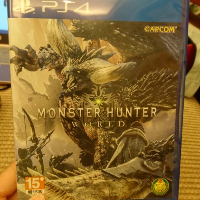 PS4魔物獵人世界 monster hunter world 二手