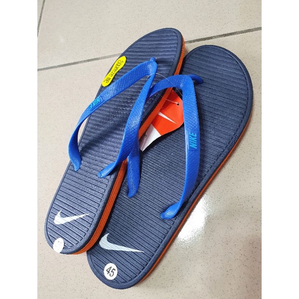 Nike Solarsoft Thong 2 夾腳拖鞋 人字拖（藍）