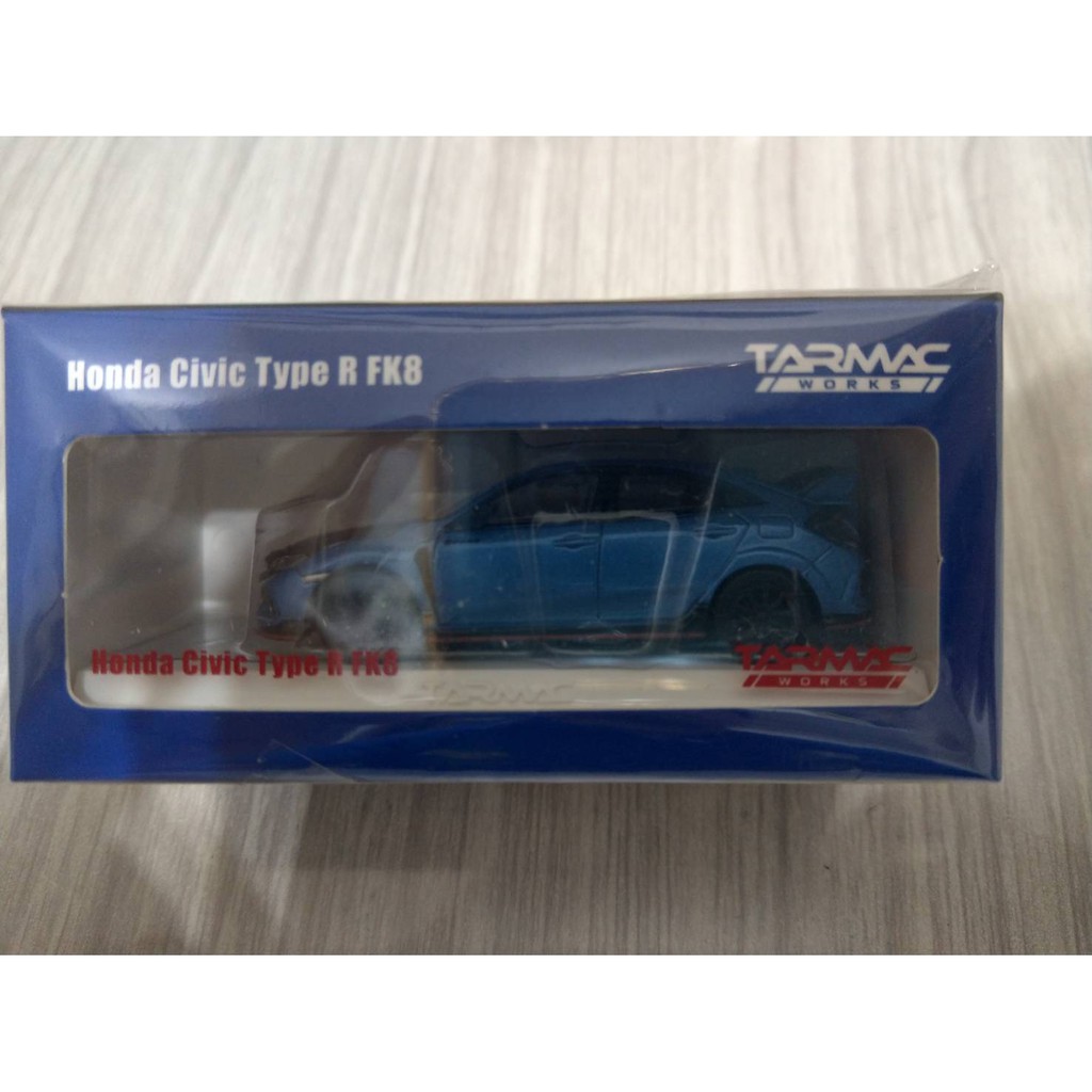 Tarmac 1/64 貨櫃限定版 HONDA CIVIC TYPE R FK8  模型車