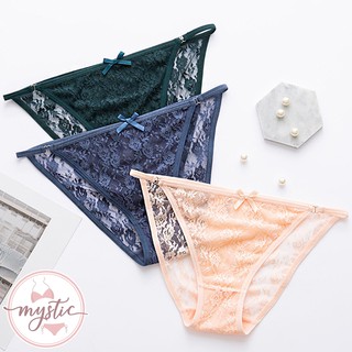 TING BRA 婷姐內衣❤現貨❤蕾絲低腰細帶三角內褲(共5色)