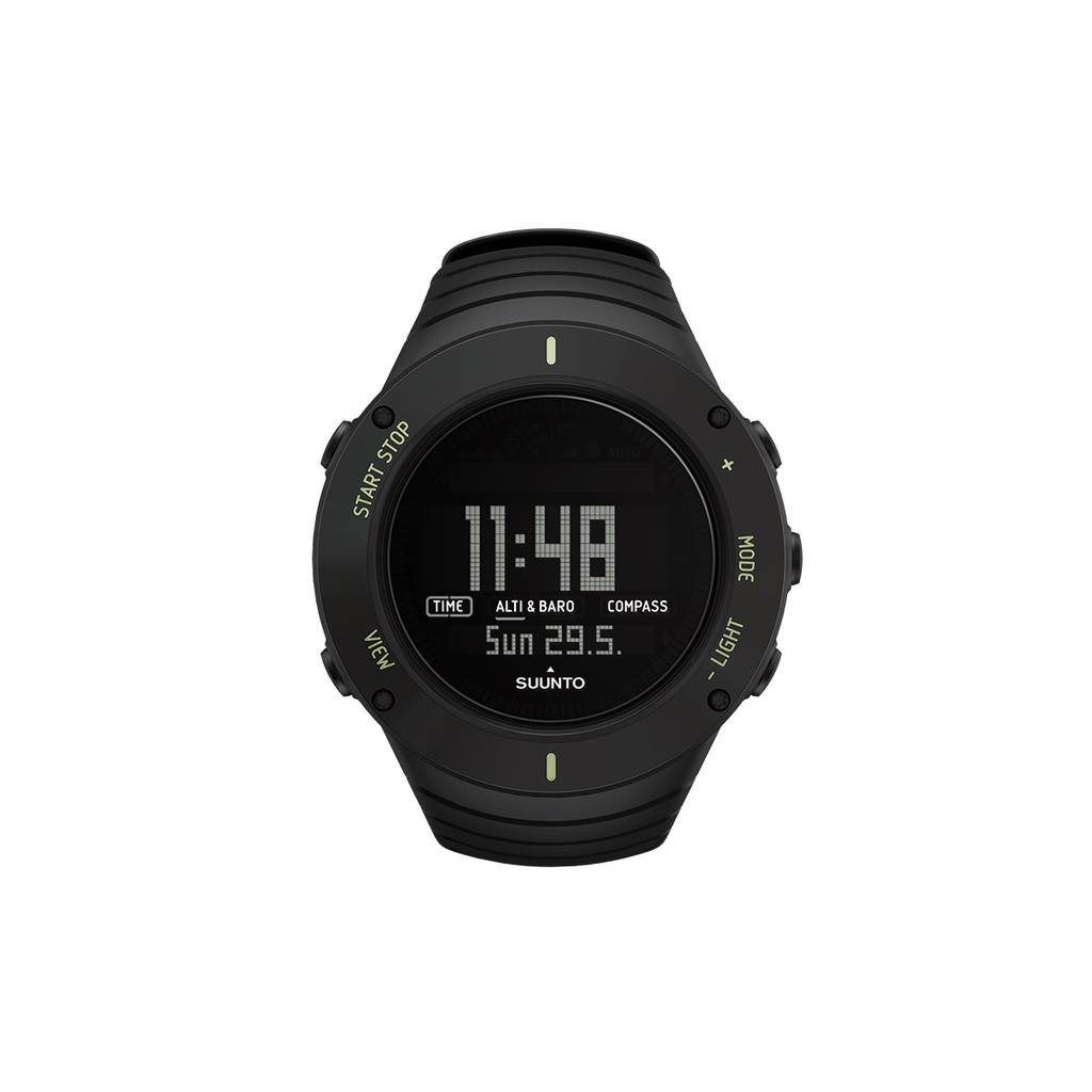 SUUNTO CORE ULTIMATE BLACK 時尚設計與戶外功能運動錶 現貨 廠商直送