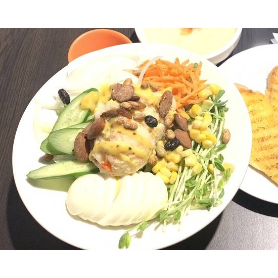 田園堅果沙拉 花屋咖啡早午餐 蝦皮購物