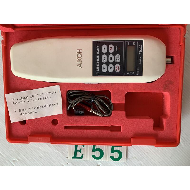 有中 日本外匯品 日本aikoh 推拉力計9500系列 有缺配件 無法測試 現狀賣 E55 蝦皮購物