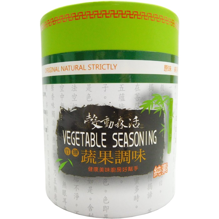 牧馬 -榖動森活-竹鹽蔬果調味粉150g/罐