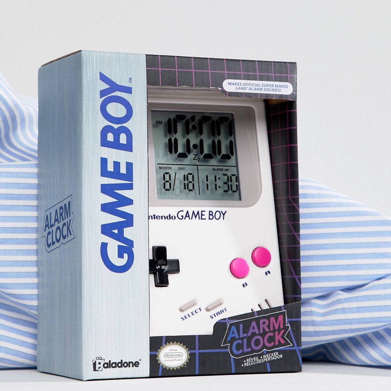 （代購）正品任天堂game boy 復刻電子鬧鐘 電子錶