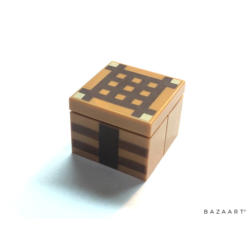 二手樂高 LEGO 箱子 麥塊 我的世界 印刷磚 創世神 3068bpb0893 3004pb123