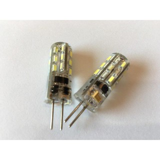 G4 2W LED 豆泡 豆燈 黃光/白光 LED省電燈泡 有兩種規格 12V 與110V 下標請注意