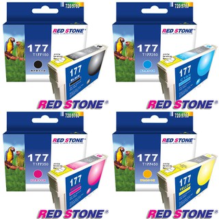 【當天出貨】RED STONE for EPSON NO.177/ T177150~T177450墨水匣