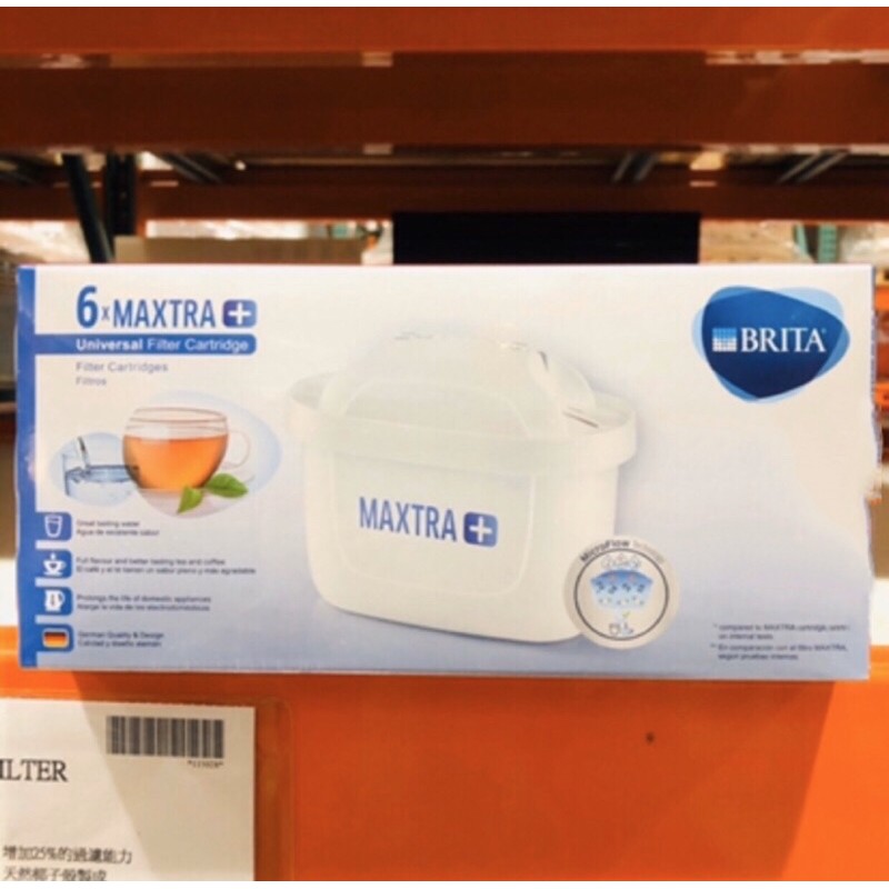 新款 BRITA MAXTRA PLUS FILTER 進口濾水壺專用濾芯6入裝