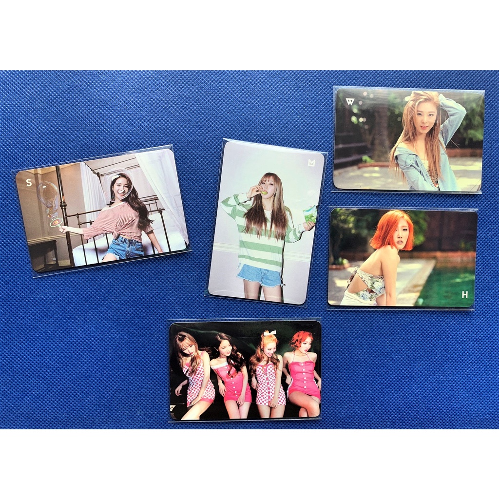 MAMAMOO Memory Melting 全員 トレカ