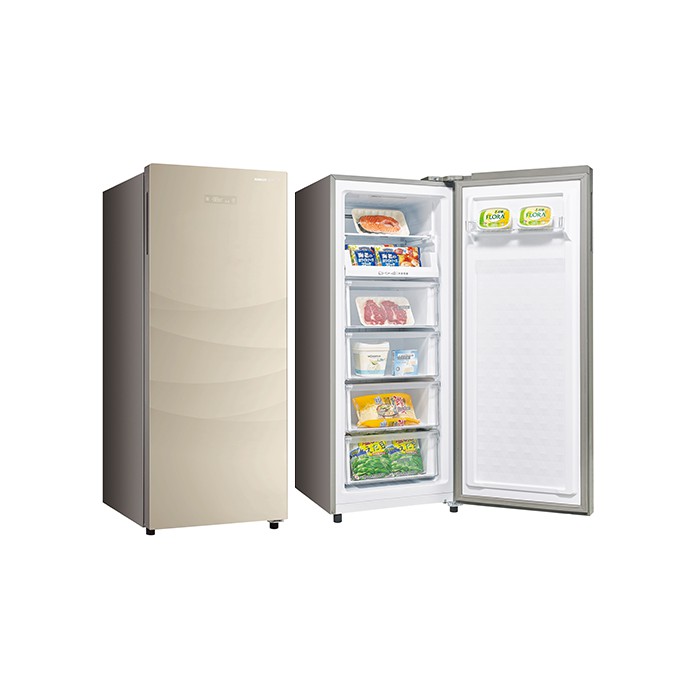 【誠明家電】 SANLUX台灣三洋 165公升直立式冷凍櫃 SCR-165F(訂製商品需聊聊問貨)