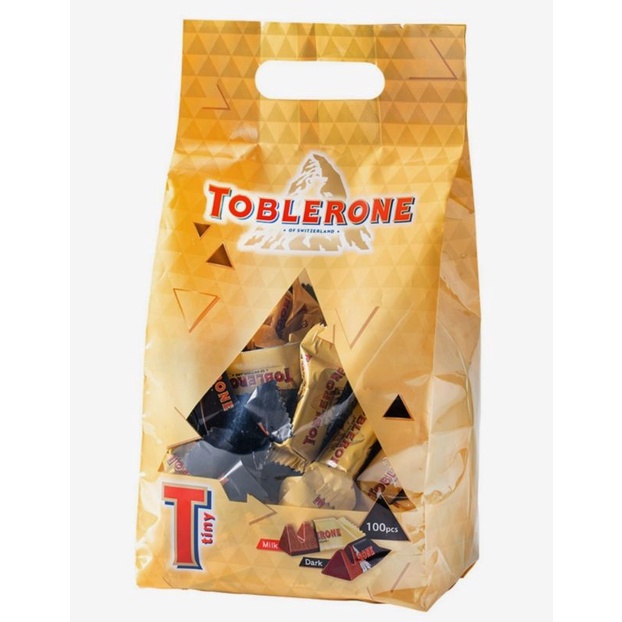 Toblerone mini Tiny 瑞士迷你巧克力 牛奶 黑巧克力  800g/1包