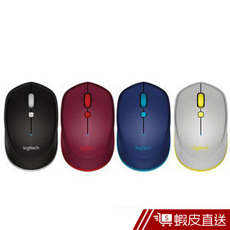 Logitech 羅技 藍芽滑鼠 M337 (藍.紅.灰)  現貨 蝦皮直送