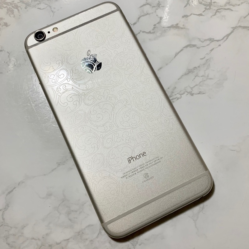 ✅［非商家可議價］Apple iphone6 Plus 64G 銀灰(5.5吋、全機包膜、9.9新全機無摔無碰無擦傷）