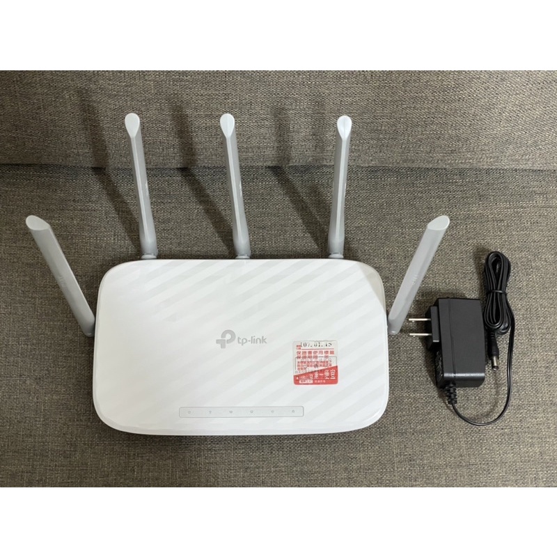 二手 TP-LINK 【Archer C60】AC1350 雙頻 Wi-Fi 路由器 / 分享器