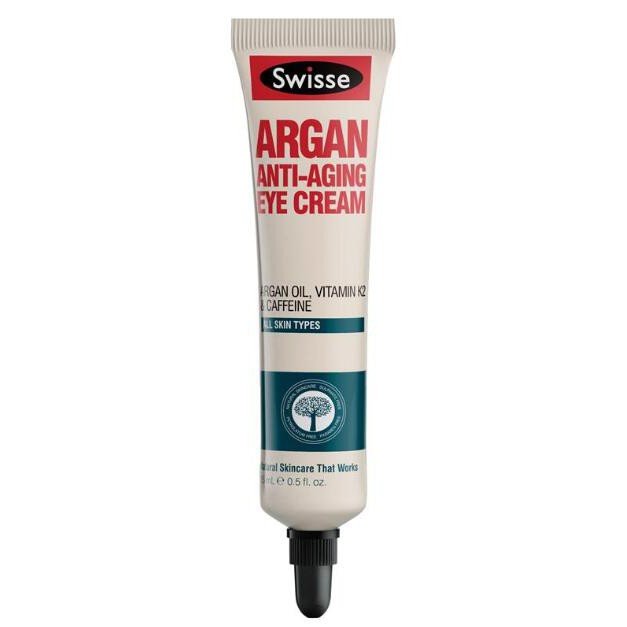 澳洲(正品) Swisse 摩洛哥眼霜抗皺眼霜 Argan Anti Ageing Eye Cream 15ml