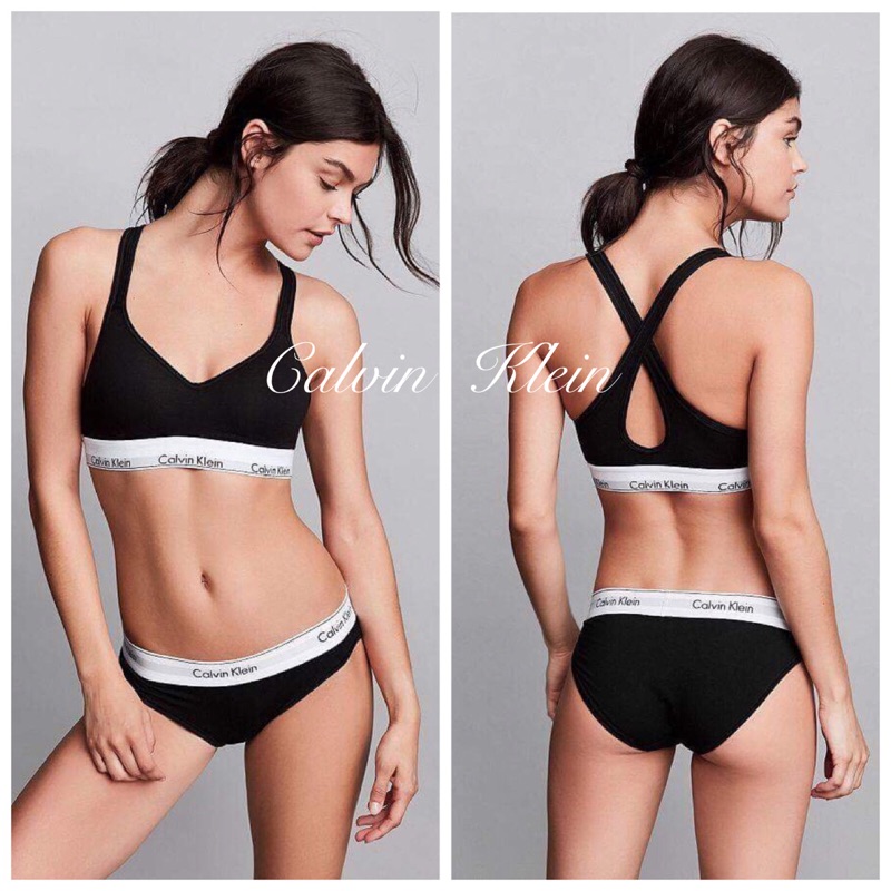 美國正品 Calvin Klein Ck 背心運動內衣附襯墊 蝦皮購物