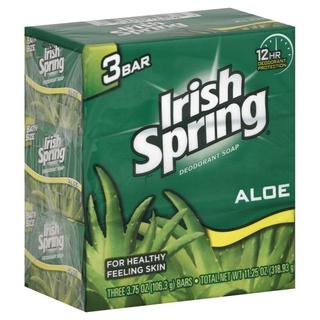 【美國Irish Spring】美國愛爾蘭之春清新體香皂 除夕春節照常出貨 百年老牌 添加蘆薈潤澤成分 洗後不乾澀