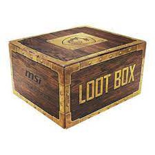 【MSI 微星】Golden Loot Box 尊爵限定 電競 禮包 含電競 耳機 束口袋 Lucky鑰匙圈 全新品