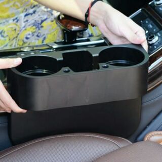 車上杯架 汽車用品 汽車收納盒 置物盒 車內座 椅縫隙 多功能水杯架 椅縫儲物盒 收納盒 車用收納 車載置物