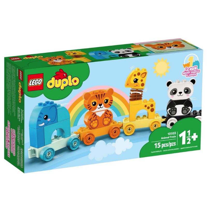 《二拇弟》樂高 LEGO 10955 Duplo-動物火車