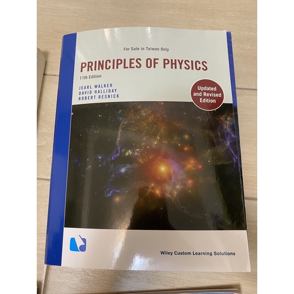Principles of Physics 作者Walker; Halliday; Resnick 11/e