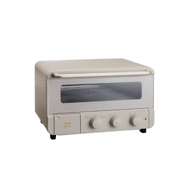 &lt;全新&gt; BRUNO BOE067 蒸氣烘焙烤箱 時尚色 磨砂米灰（免運）