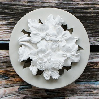 DIY翻糖玫瑰花環花朵＃30蛋糕裝飾巧克力軟陶滴膠模具蛋糕矽膠模具🚀臺灣出貨【小陶器手作素材】