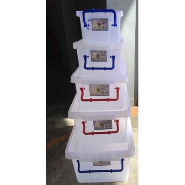 八德國際家庭五金 震嶸塑膠 妙用箱 J005 5號 整理箱 收納 掀蓋收納箱 收納箱 萬用箱 工具箱 小物箱 台灣製造