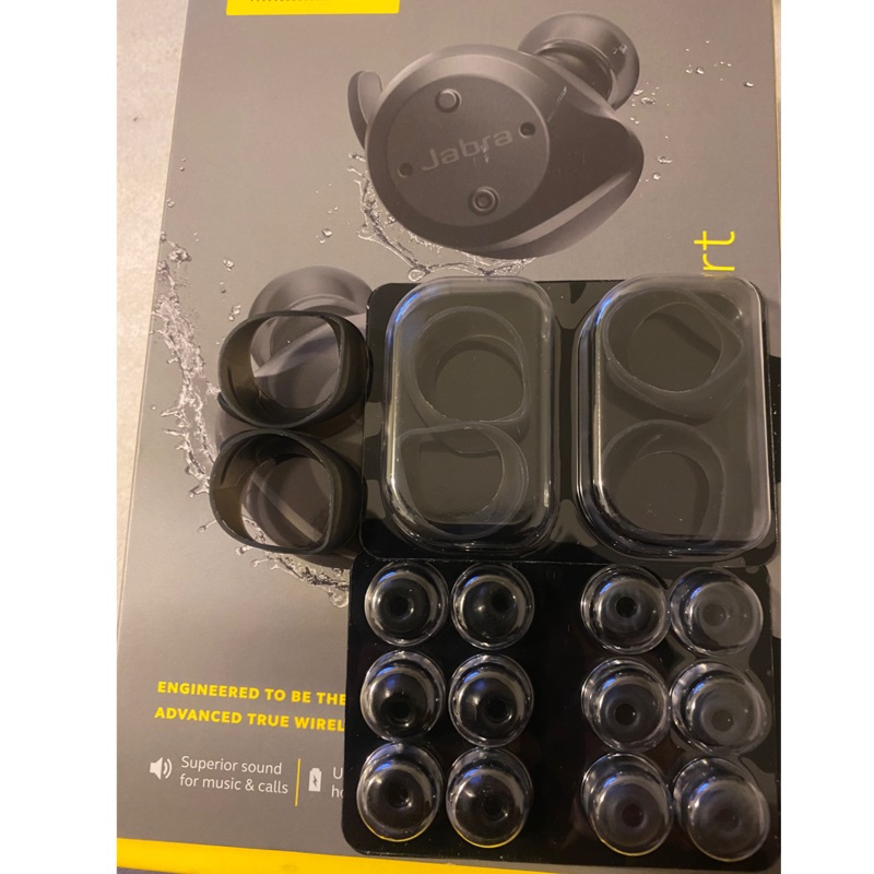 Jabra Elite Sport 耳機弄丟了 便宜賣耳翼+耳棉（全新原廠全套）