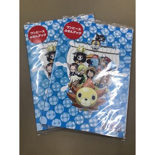 全新 航海王 海賊王 絕版金證 便條紙組 日本購回 魯夫 香吉士 娜美 騙人布 羅賓 索隆 喬巴 布魯克 佛朗基