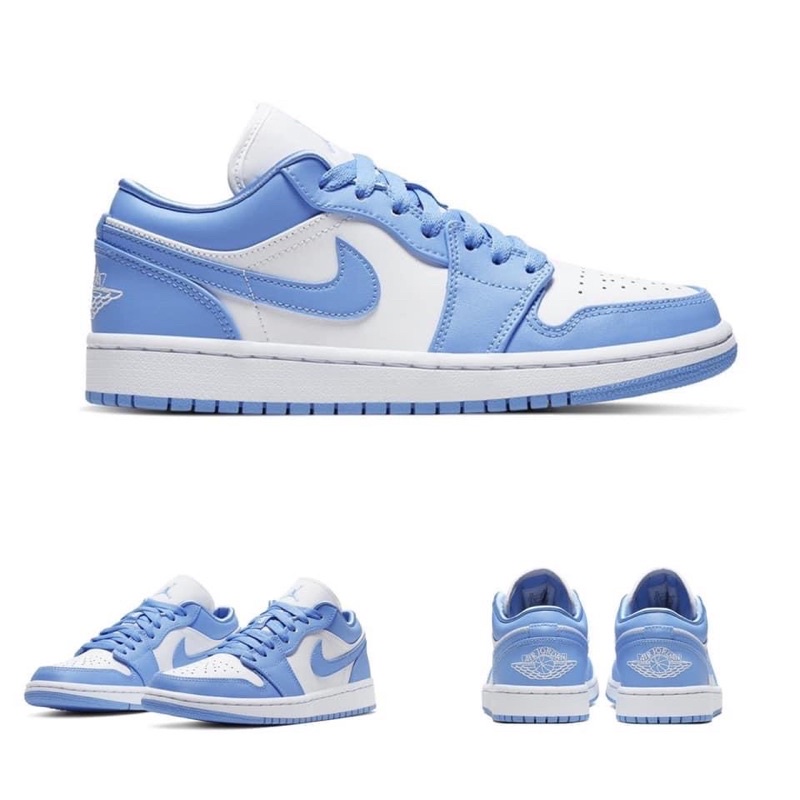 Quality Sneakers - Jordan 1 Low UNC (W) 北卡藍 白藍 男鞋 AO9944-441