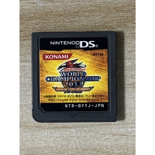🌸老吉科🍀 日本任天堂日版正版 NDS DS 中古 遊戲片 遊戲王 世界冠軍大會 2011 裸卡 卡帶 卡匣
