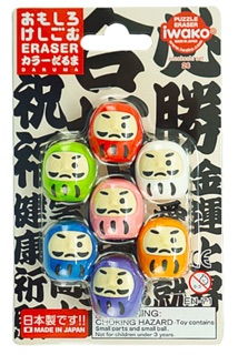 日本iwako 造型橡皮擦 達摩 迴轉壽司 夏日祭典