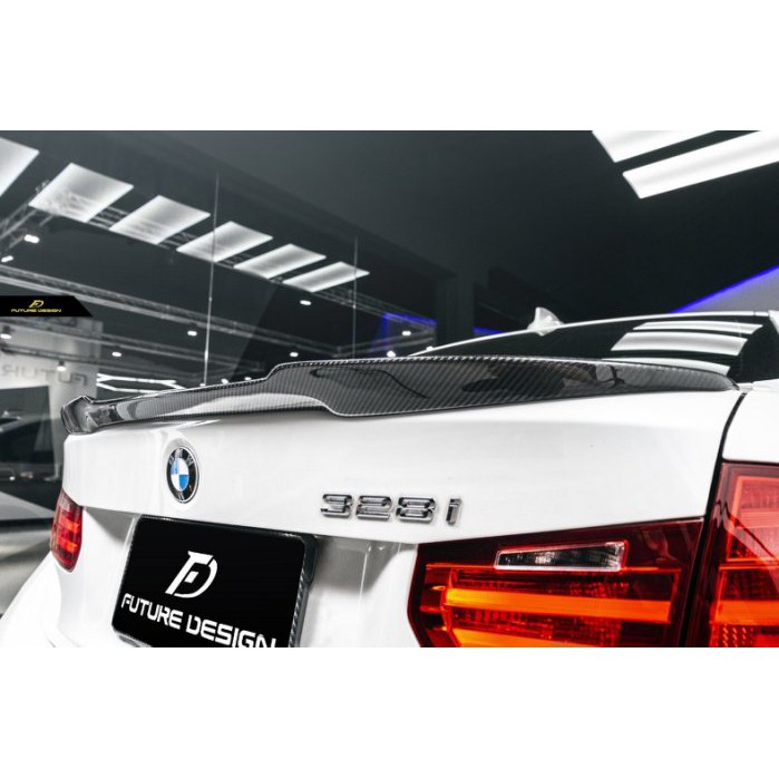 【Future_Design】BMW F30 F80 M3 適用 雙面卡夢 抽真空製程 碳纖維 尾翼 現貨