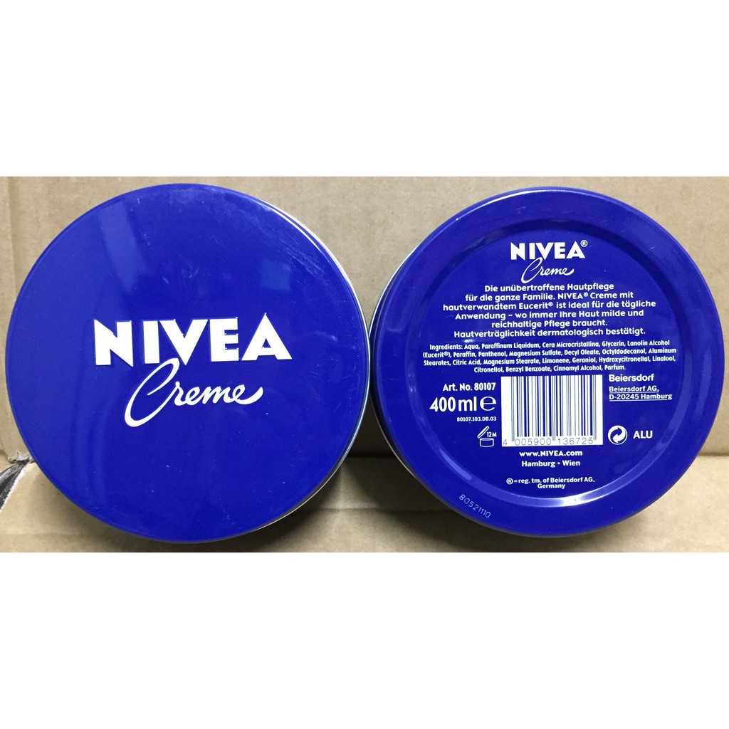 nivea 妮維雅霜 400ml 德國 代購