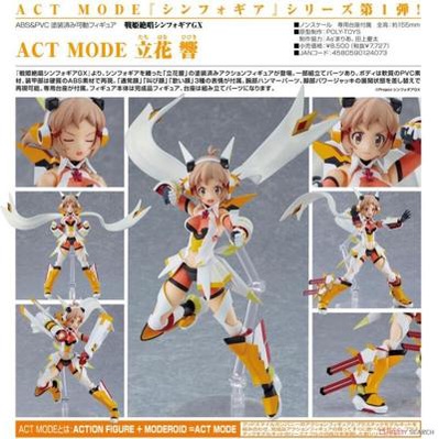 【大翰先生】現貨 代理版 GSC ACT MODE 戰姬絕唱 立花響 24073-0717