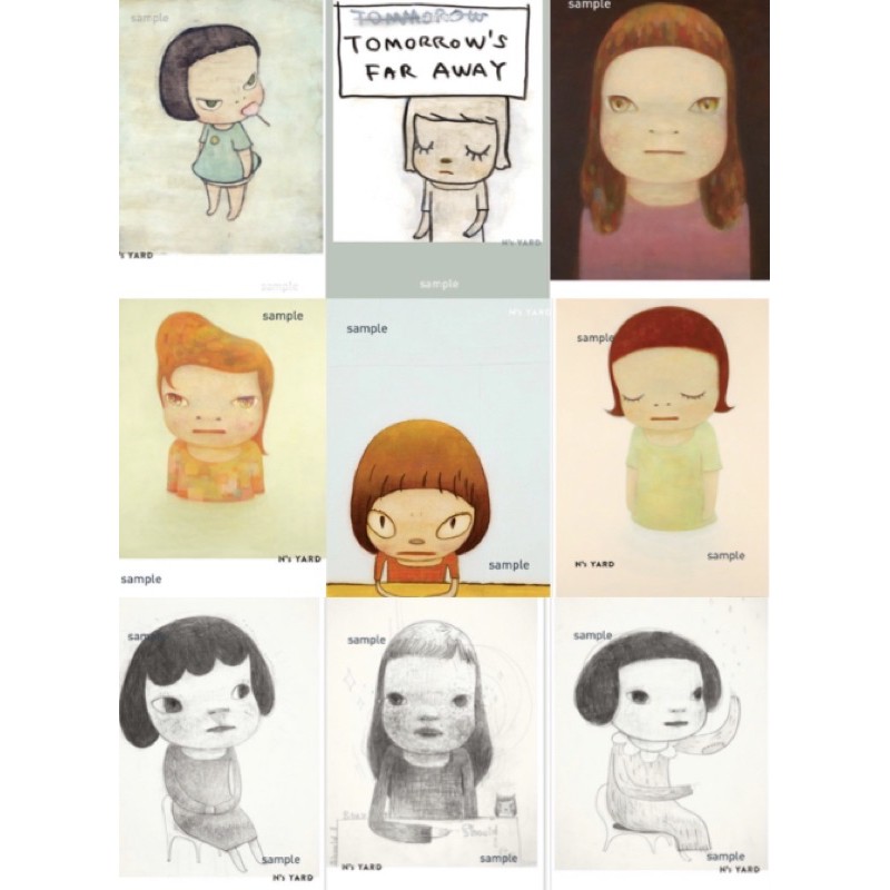 現貨 奈良美智 YOSHITOMO NARA N's yard 特展 限定版 海報 單售 B3 現貨 詳見商品描述介紹