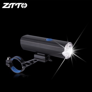 ztto 自行車燈 ql06 mtb 鋁合金手電筒自行車高亮度 led 前燈夾大燈防水充電