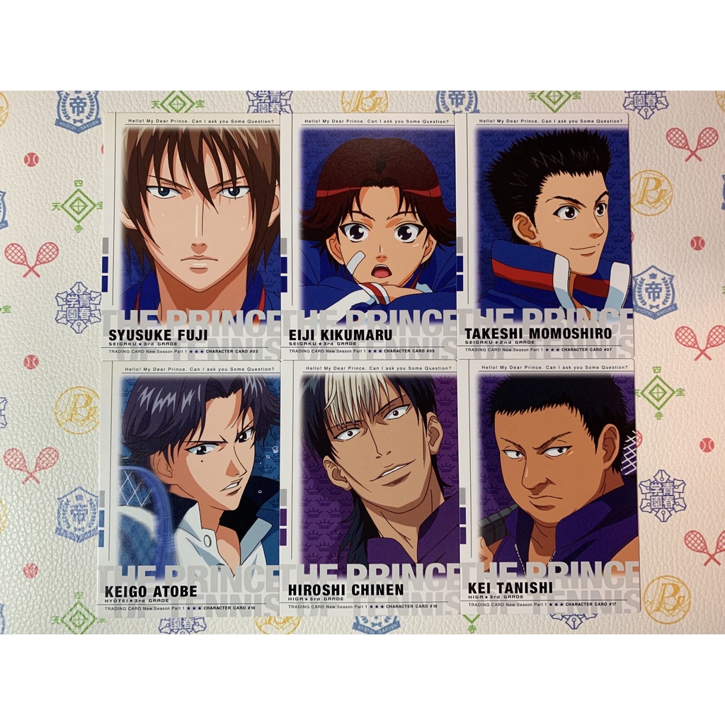 テニスの王子様 絵コンテ メインキャラクター設定 青学 越前リョーマ 手塚国光 不二周助 菊丸英二 乾貞治 河村隆 海堂薫 桃城武 その他 Melnici Ru