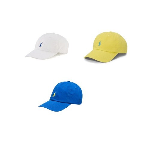 【HOMIEZ 】Polo Ralph Lauren Logo Baseball Cap 老帽 彎帽 馬球