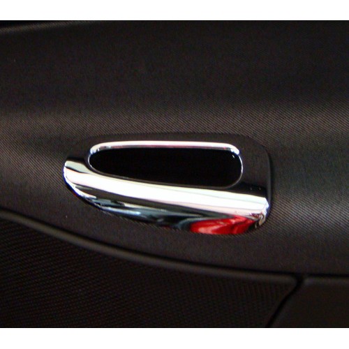 圓夢工廠 Peugeot 寶獅 206 1998~2014 改裝 鍍鉻銀 車門內扶手飾框 置物盒框 門邊錢幣盒框飾貼