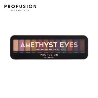 開架式 PROFUSION 12色眼影盤-歐美知名品牌/紫色碎鑽盤